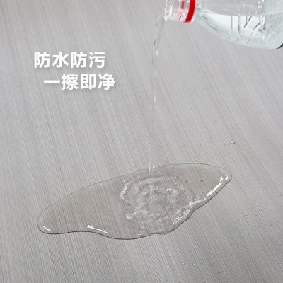 木纹墙纸自粘仿木PVC铝塑板墙贴原木色电视背景墙贴纸墙面装饰板图3