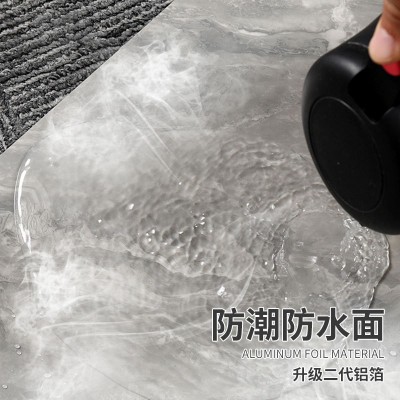 防油烟贴纸防水防潮壁纸自粘墙贴pet出租屋翻新厨房遮丑神器图2