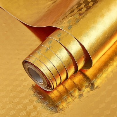 金箔贴纸佛龛背景装饰自粘金色墙贴厨房防水防油防潮佛堂神龛壁纸图3