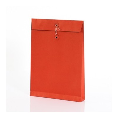 厂家现货短袖t恤衬衫牛皮纸档案文件袋资料袋服装环保包装袋定做图2