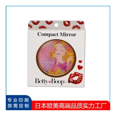 精美化妆镜产品包装盒 透明pet开窗彩盒包装盒彩色纸盒图2