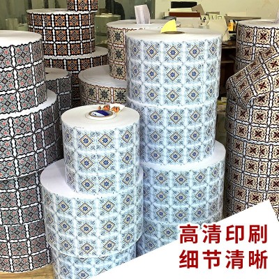 厂家直供 瓷砖对角贴纸自粘创意装饰防水耐磨地板贴可移除对角贴图3