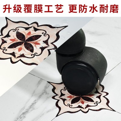 厂家直供 瓷砖对角贴纸自粘创意装饰防水耐磨地板贴可移除对角贴图2