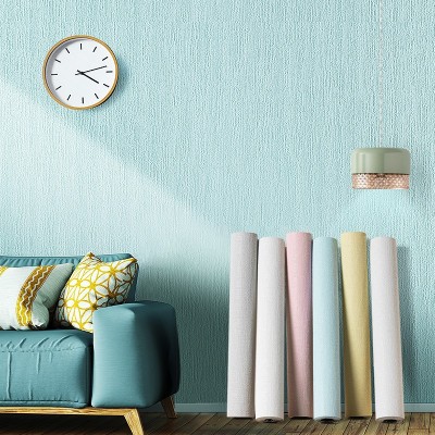 墙纸自粘防水防潮墙布3d立体墙贴壁纸卧室温馨加厚翻新墙贴纸图3