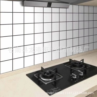 厨房防油贴纸铝箔自粘瓷砖贴墙贴防油烟贴灶台图3