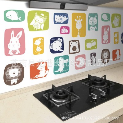 厨房防油贴纸铝箔自粘瓷砖贴墙贴防油烟贴灶台图4