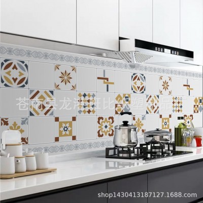 厨房油贴纸铝箔自粘瓷砖贴墙贴油烟贴图3