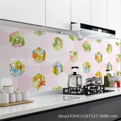 厨房油贴纸铝箔自粘瓷砖贴墙贴油烟贴图4