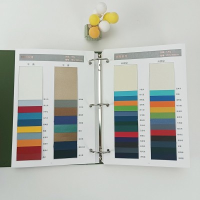 特种纸综合样册含触感纸珠光纸 充皮纸金银卡纸金属纸700多种现货图4