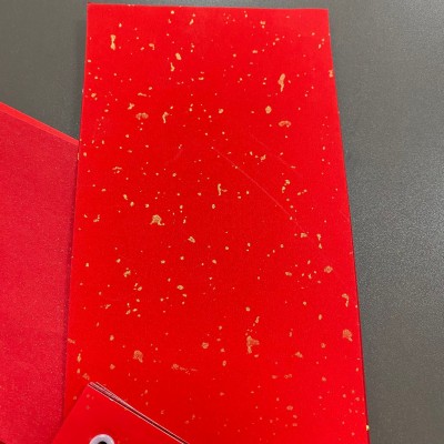 厂家直销110g250g婚庆喜庆装饰包装用纸 红色系列荧光卡纸 多样式图4