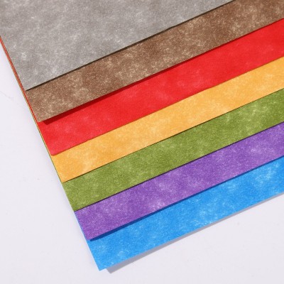 厂家直供羊皮纸彩喷卡纸许愿纸包装纸信封纸礼品盒纸特种纸图4