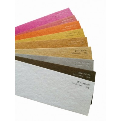 再生纸325克白色卡纸 欧洲再生色卡 耐折环压强 纹路清晰图5