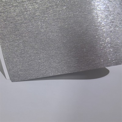 全新升级金葱纸拉丝银工艺更少版线 闪银亮拉丝银葱纸徽章用纸图3