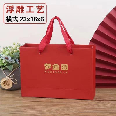 珠宝类-梦金园手提袋礼品袋首饰袋图5