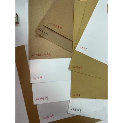 58克到120克无荧光白牛皮，尺寸可以任意订制图2