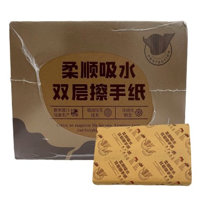 双层擦手纸商用酒店厨房吸油纸巾整箱厕所卫生间家用抽取式抽纸图5