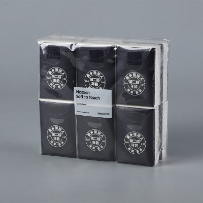 厂家批发3层手帕纸加工纸巾支持创意印花餐巾加厚小包纸餐巾纸图5