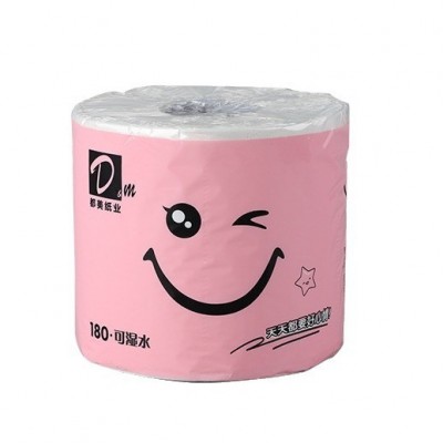 厂家批发180g卷纸卫生纸 家用卷筒擦手纸 厨房原生木浆卫生卷纸图5