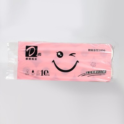 厂家批发180g卷纸卫生纸 家用卷筒擦手纸 厨房原生木浆卫生卷纸图4