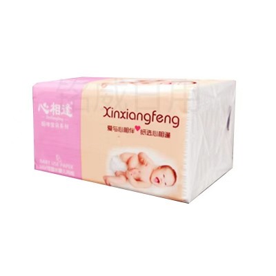 心相逢妈咪抽纸包原生木浆婴儿实惠装加厚家用卫生纸一提8包纸巾图2