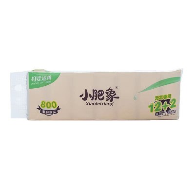 肥象卷纸本色无芯卷纸干湿两用卫生纸1提14卷母婴适用家庭实惠图2