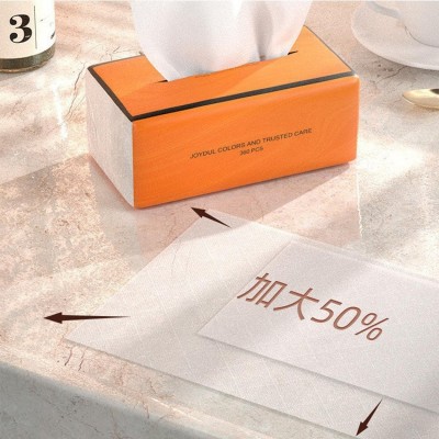 植护气垫纸巾悦色橙20大包抽纸面巾纸餐巾纸大包整箱批发家庭装图3