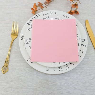 双层彩色餐巾纸 派对西餐厅用品纸 装饰多色方巾纸 厂家印制批发图5