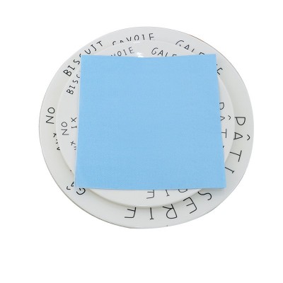 双层彩色餐巾纸 派对西餐厅用品纸 装饰多色方巾纸 厂家印制批发图2