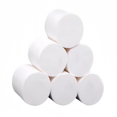 40g120卷卫生纸批发宾馆用纸酒店旅店客房小卷纸实心纸手 纸厕纸图5