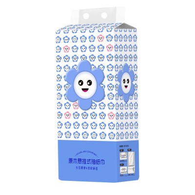 笑脸悬挂式抽纸大包擦手纸整箱6提抽取式面巾纸家用底部抽纸代发图3