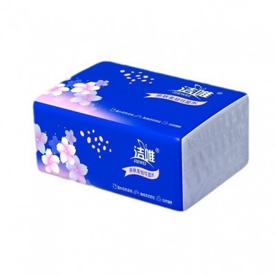 洁唯抖音同款大包抽纸家用纸巾16包手提袋实惠装卫生纸批发餐巾纸图2