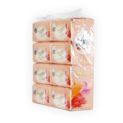 九九香柔韧原生木浆抽纸巾办公用家用酒店抽纸巾无香餐巾纸RC5518图2