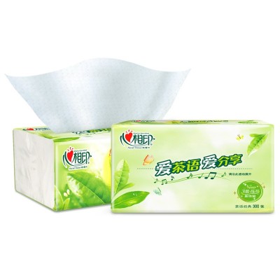 心心相印抽纸 100抽18包整箱餐巾纸批发大量批发 家用实惠装纸巾图5