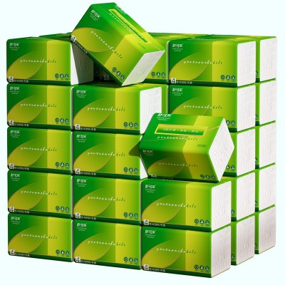 厂家直发420张大号抽纸餐巾纸大尺寸擦手纸整箱批发家庭实惠装卫T图4
