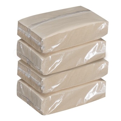 工厂现货本色抽纸 酒店原色纸巾 100抽一包抽纸 商用卫生纸餐厅纸图2