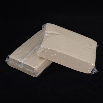 工厂现货本色抽纸 酒店原色纸巾 100抽一包抽纸 商用卫生纸餐厅纸图3