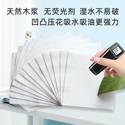 欧妮酒店餐厅商用餐巾纸方形纸巾原生木浆外卖烘焙单层小包整箱图3