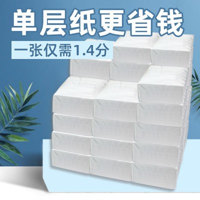 欧妮酒店餐厅商用餐巾纸方形纸巾原生木浆外卖烘焙单层小包整箱图4