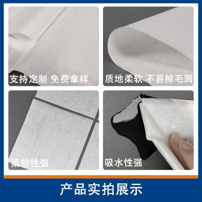 无尘纸 0609工业擦拭纸净化无尘吸油吸水纸防静电擦拭纸白色批发图2