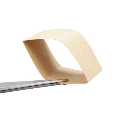 数据线牛皮纸扎带 电源线包装膜捆扎带USB线牛皮纸扎带印刷定制图2