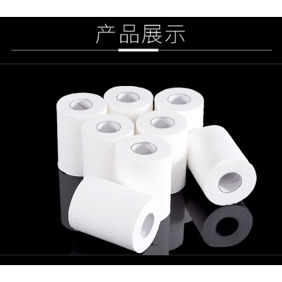酒店宾馆用纸商用小卷纸卷筒纸卫生间专用厕纸有芯卷纸厕所卫生纸图5