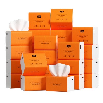 整箱80包家用抽纸代发原木面巾纸餐巾纸实惠装纸巾批发商用卫生纸图3