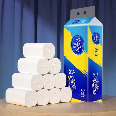 12卷卫生纸厕所专用卷纸无心卷筒纸家用纸巾原生木浆支持代发批发图5