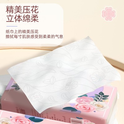 跨境批发纸巾创意卫生间可以挂的抽纸原木纸浆便携卫生纸抖音代发图5