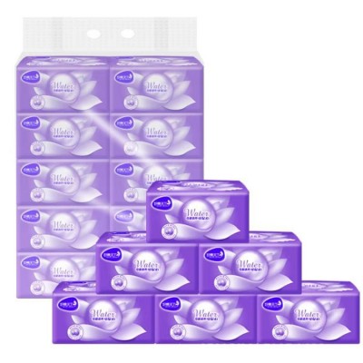 抽纸428大包4层加厚大尺寸纸巾整箱家用卫生纸餐巾纸1提吸水图5