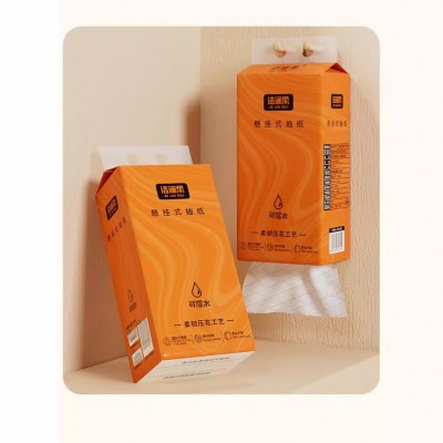 纸巾定制挂式抽纸家用纸抽750张大量批整箱擦手纸厕纸卫生纸批发图4