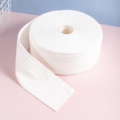 包邮600g珍珠棉柔巾卷筒大卷美容院一次性洗脸巾加厚洁面擦脸卷巾图5