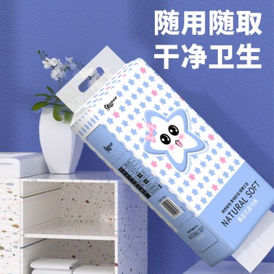 悬挂式抽纸纸巾餐巾纸加厚卫生纸囤货10提/箱 家用实惠装面巾纸图4