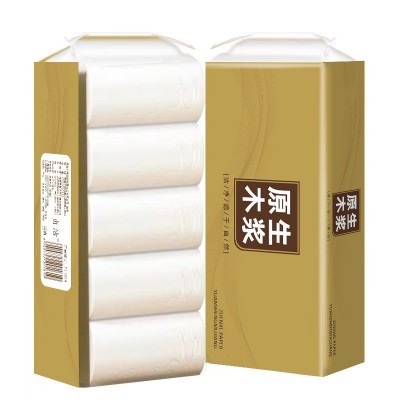 纸巾卫生纸10卷纸家用实惠装整箱无芯卷筒纸宿舍卫生间厕纸手纸图5