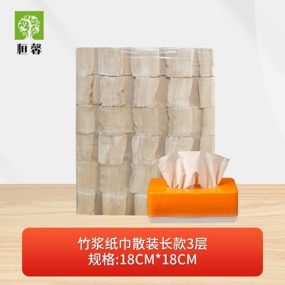 批发正方形餐厅酒店抽纸整箱7斤KTV饭店简装餐巾纸散装方抽纸巾图2